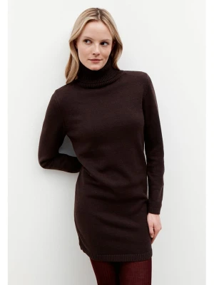 More & More Sukienka dzianinowa w kolorze ciemnobrązowym rozmiar: 46