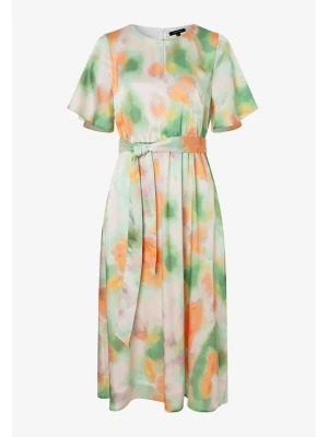 More & More Sukienka w kolorze biało-pomarańczowo-zielonym rozmiar: 40