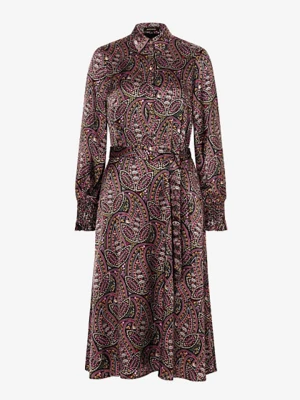 More & More Sukienka w kolorze czarno-różowym rozmiar: 34