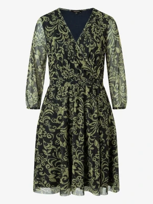 More & More Sukienka w kolorze czarno-zielonym rozmiar: 32
