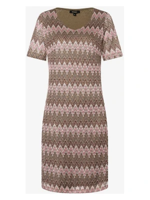 More & More Sukienka w kolorze jasnoróżowo-brązowym rozmiar: 36
