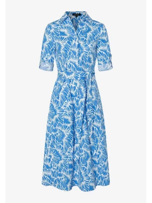 More & More Sukienka w kolorze niebiesko-białym rozmiar: 46