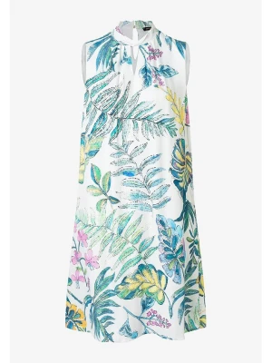 More & More Sukienka w kolorze zielono-jasnoróżowo-białym rozmiar: 40