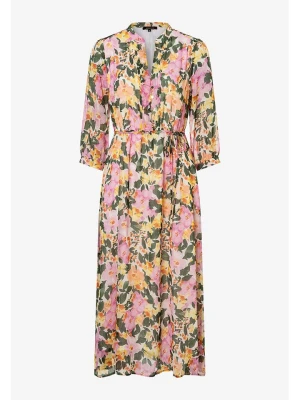 More & More Sukienka w kolorze zielono-jasnoróżowym rozmiar: 34