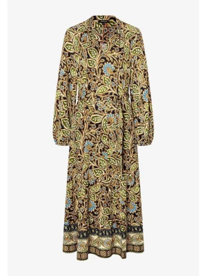 More & More Sukienka w kolorze żółto-czarnym rozmiar: 44