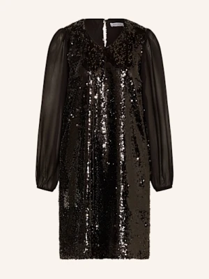 More & More Sukienka Z Cekinami schwarz