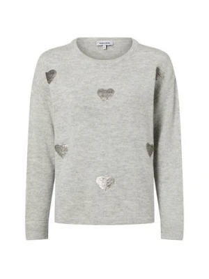 More & More Sweter damski z zawartością wełny Kobiety szary marmurkowy,