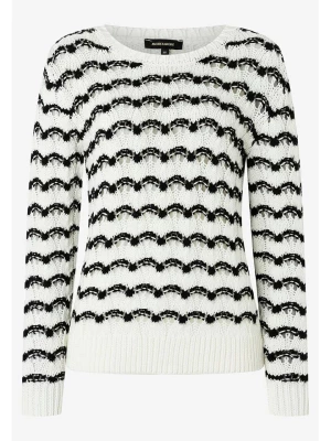 More & More Sweter w kolorze biało-czarnym rozmiar: 38