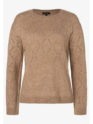 More & More Sweter w kolorze jasnobrązowym rozmiar: 34