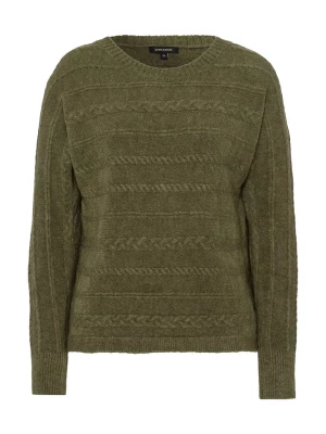 More & More Sweter w kolorze khaki rozmiar: 36