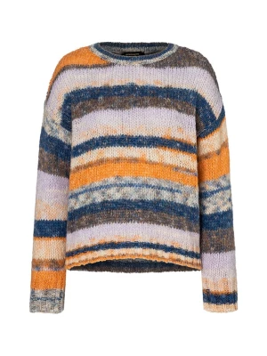 More & More Sweter w kolorze lawendowo-pomarańczowo-granatowym rozmiar: 46