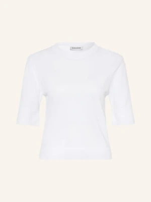 More & More Sweter Z Dzianiny weiss