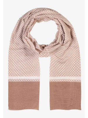 More & More Szal-koło w kolorze biało-jasnobrązowym rozmiar: onesize
