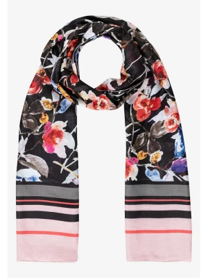 More & More Szal w kolorze jasnoróżowo-czarnym rozmiar: onesize