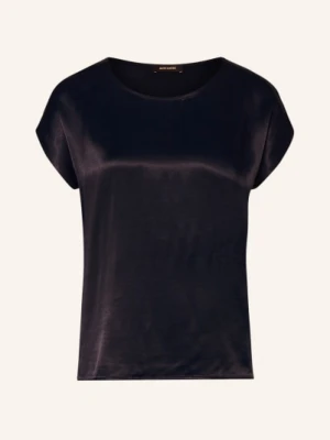 More & More T-Shirt Z Mieszanki Materiałów blau