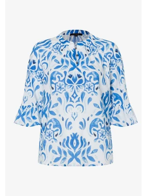 More & More Top w kolorze biało-błękitnym rozmiar: 42