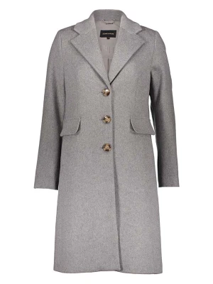 More & More Wełniany płaszcz w kolorze szarym rozmiar: 44