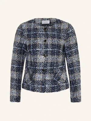 More & More Żakiet Pudełkowy Z Bouclé blau