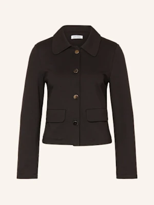 More & More Żakiet Pudełkowy Z Dżerseju schwarz