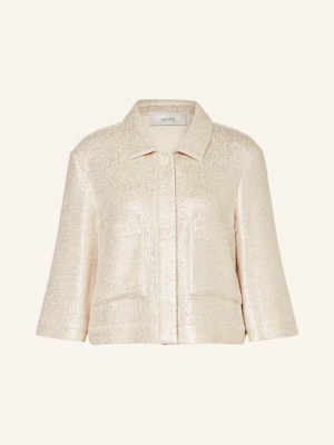 More Żakiet Pudełkowy beige