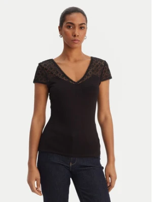 Morgan Bluzka 251-DFLO Czarny Slim Fit