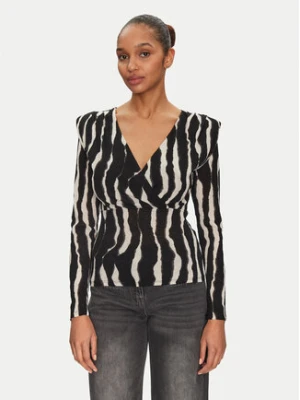 Morgan Bluzka 251-TIBLO Czarny Slim Fit