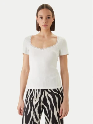 Morgan Bluzka 261-DAMOUR Biały Slim Fit