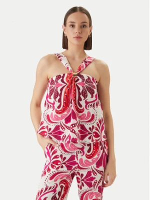 Morgan Bluzka 261-OMARIA Różowy Regular Fit