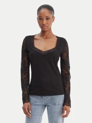 Morgan Bluzka 261-TANKA Czarny Slim Fit