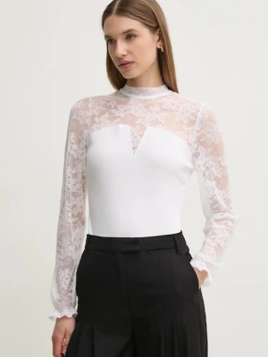 Morgan bluzka TIMEL damska kolor biały wzorzysta TIMEL