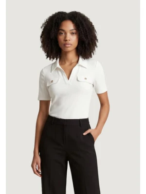 Morgan De Toi T-Shirt 251-DROSSO Biały Casual Fit