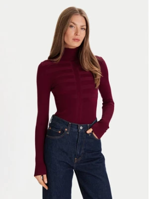 Morgan Golf 132-MENTOS.M Fioletowy Slim Fit