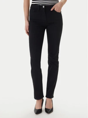 Morgan Jeansy 251-PETROI Czarny Slim Fit