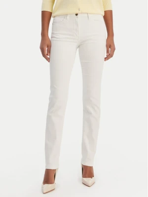 Morgan Jeansy 251-PETROI1 Biały Slim Fit