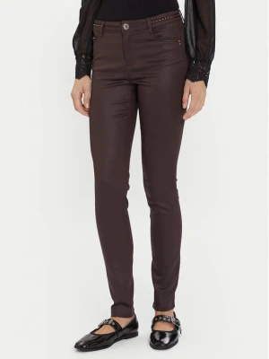 Morgan Jeansy 252-PALAO Brązowy Slim Fit