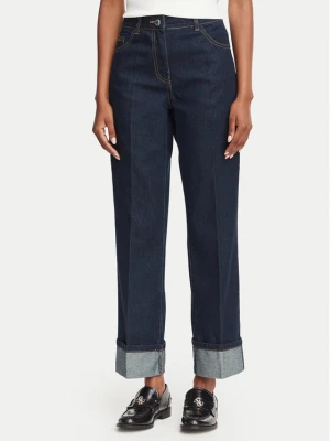 Morgan Jeansy 252-PREVER Granatowy Straight Fit