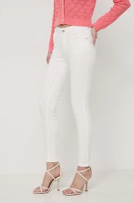 Morgan jeansy damskie kolor biały