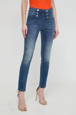 Morgan jeansy PERLA damskie kolor niebieski