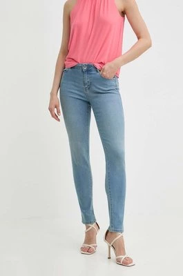 Morgan jeansy PARDA damskie kolor niebieski