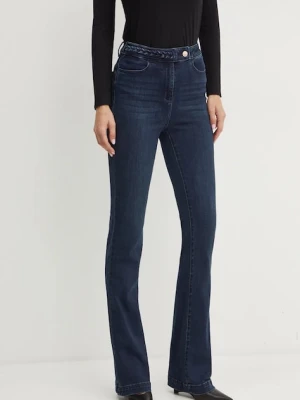 Morgan jeansy PKELY damskie high waist PKELY