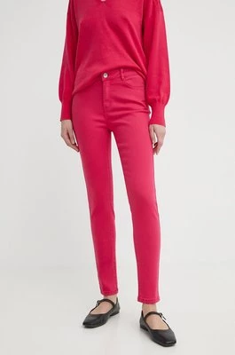 Morgan jeansy POLIA damskie kolor różowy