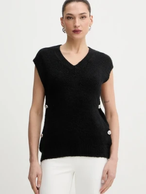 Morgan kamizelka z domieszką wełny MPLUIE