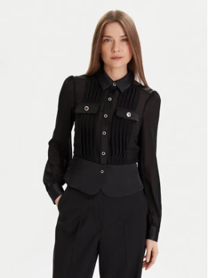 Morgan Koszula 232-CLOCLO Czarny Regular Fit