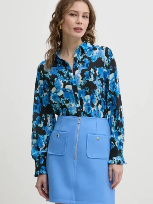 Morgan koszula CAMIE.F damska kolor czarny regular z kołnierzykiem klasycznym CAMIE.F