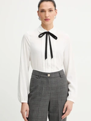 Morgan koszula damska kolor biały regular z kołnierzykiem klasycznym CLOTER