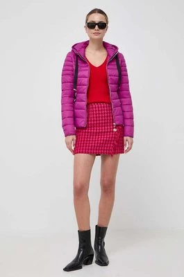 Morgan kurtka damska kolor fioletowy przejściowa