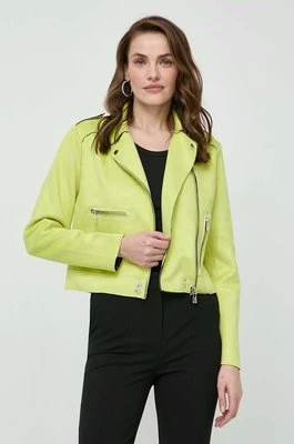 Morgan kurtka GOUSMI damska kolor zielony przejściowa
