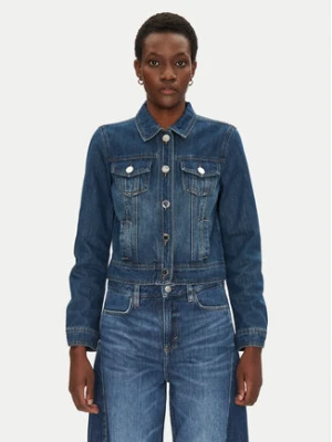 Morgan Kurtka jeansowa 251-VPIMI Niebieski Regular Fit