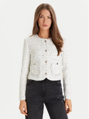 Morgan Marynarka 252-VGABY Écru Slim Fit