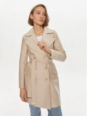 Morgan Płaszcz przejściowy 241-GELOMA Beżowy Regular Fit